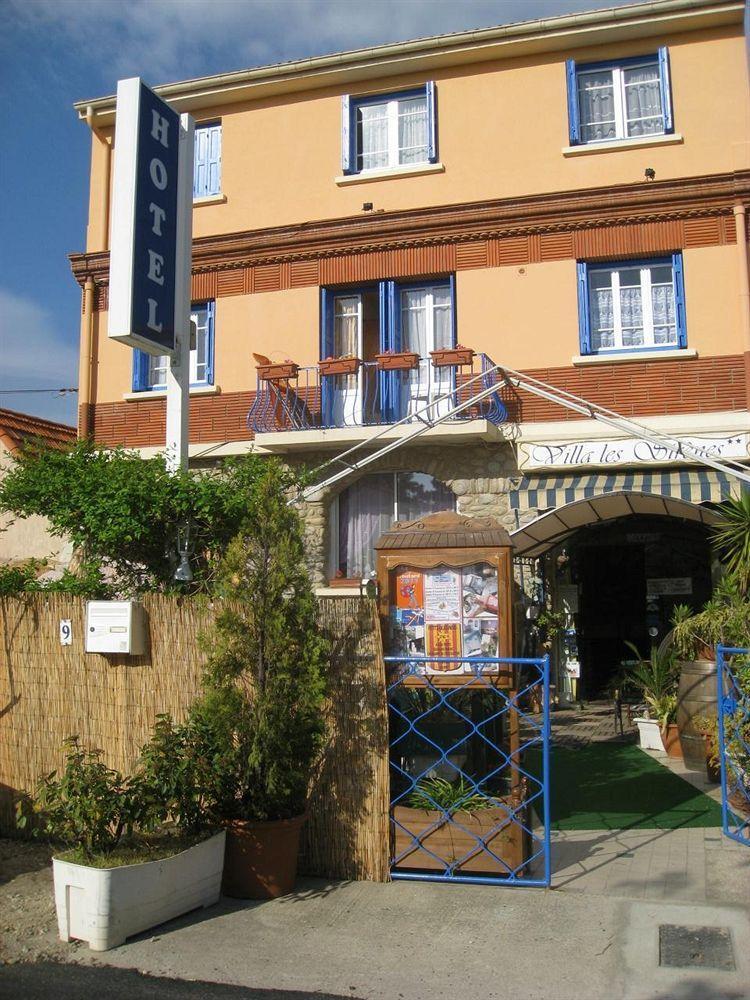Hotel Restaurant - Villa Les Sirenes Argelès-sur-Mer Exterior foto